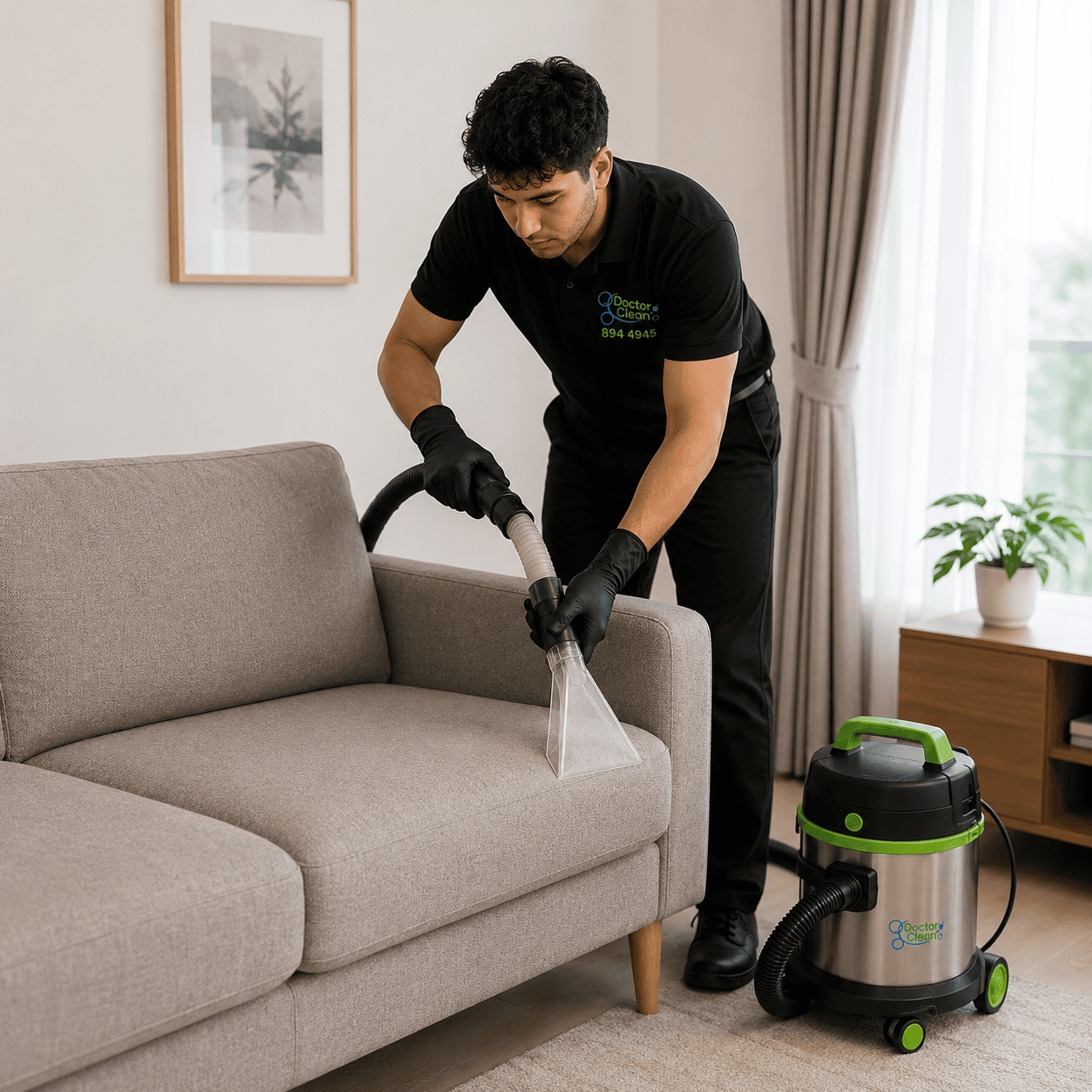 Upholstery sofa steam cleaning service Singapore